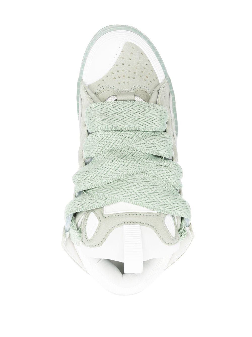 Lanvin LEATHER CURB SNEAKERS