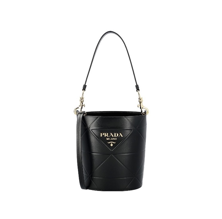 Prada Checkered Bucket Bag