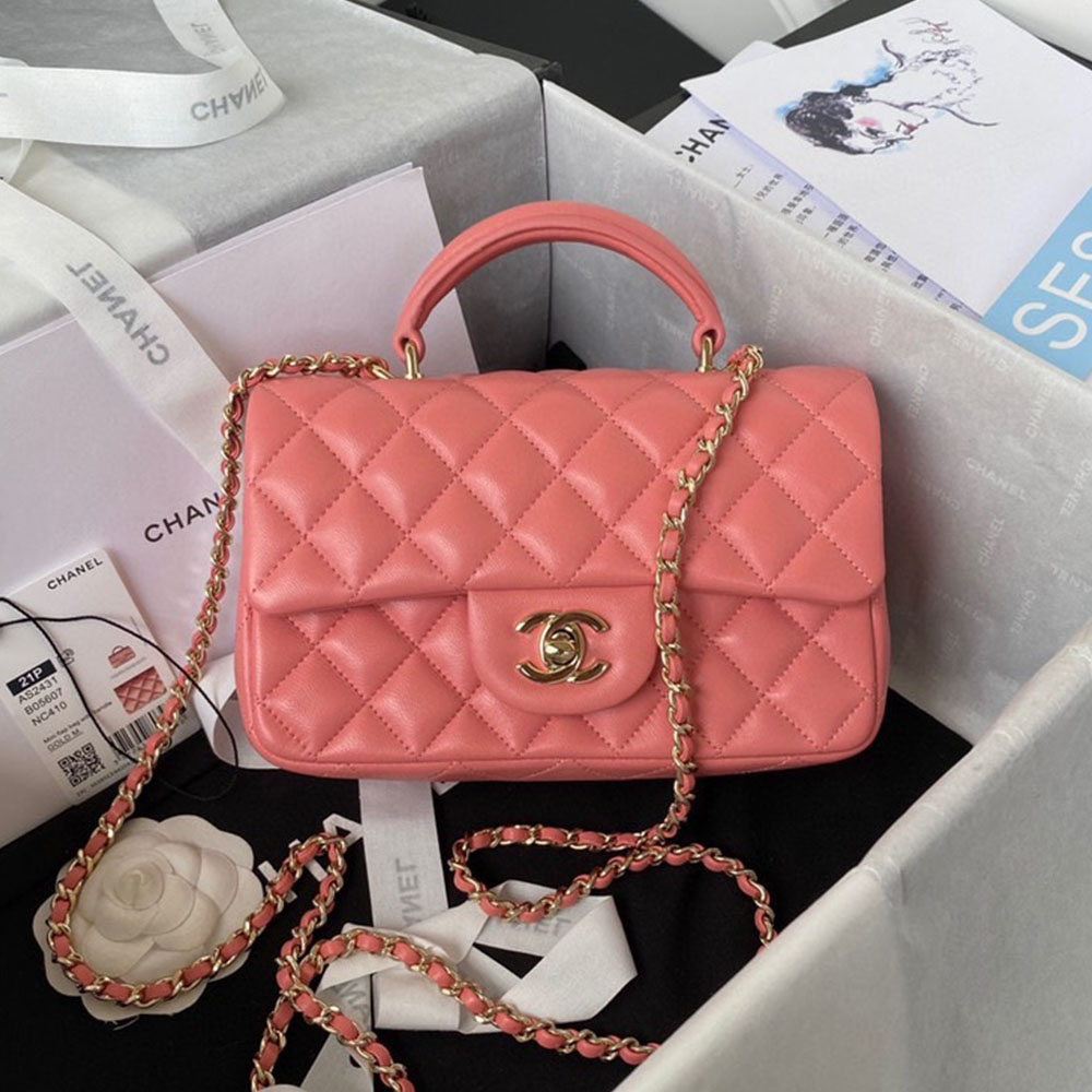 Chanle   Mini Top Handle CF