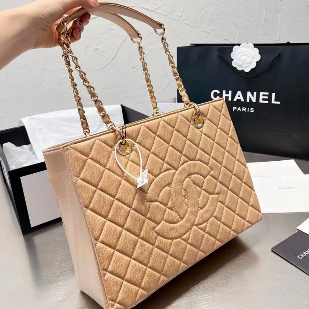 CHANEL GST Tote Bag Caviar A50995