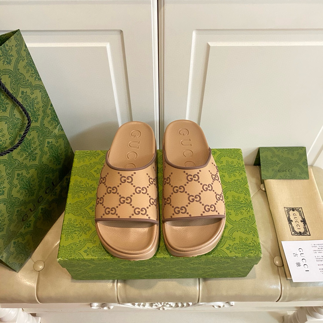 Gucci Platform Sandals Slide Sandal