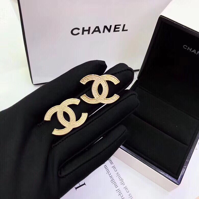 Chanel Double C Earrings