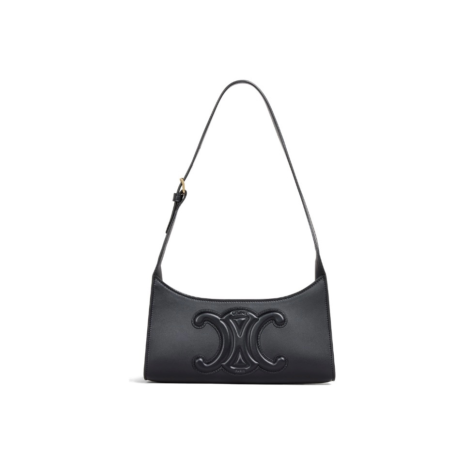 Celine Cuir Triomphe Relief Handbag