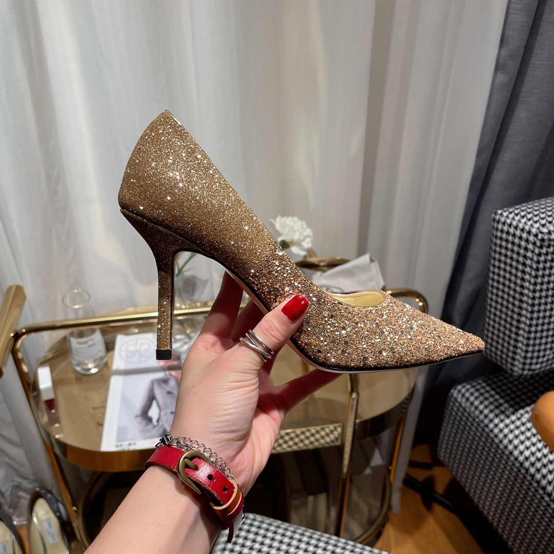 Jimmy Choo Love Flat cusp  Slide Sandal