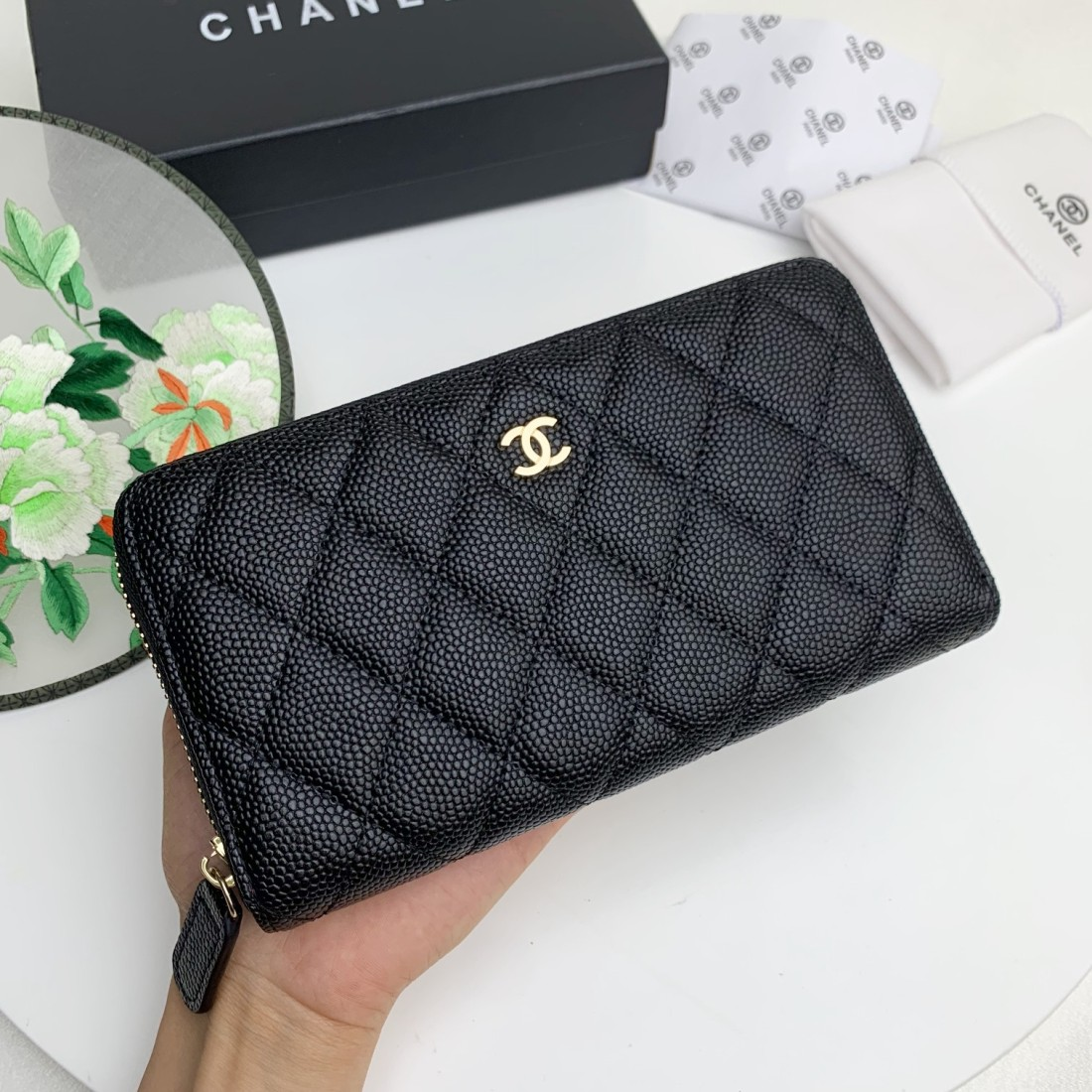 Chanel Classic Zipper Long Wallet