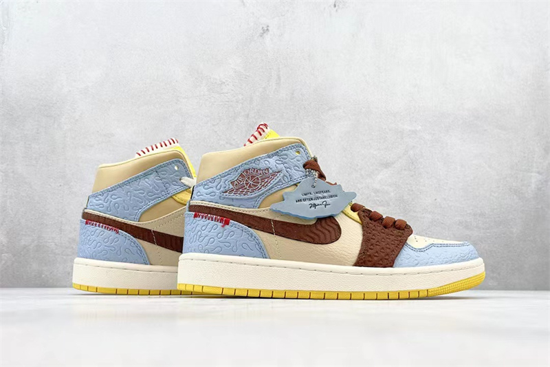 Air Jordan 1 Mid SE Fearless Maison Chateau CU2803-200