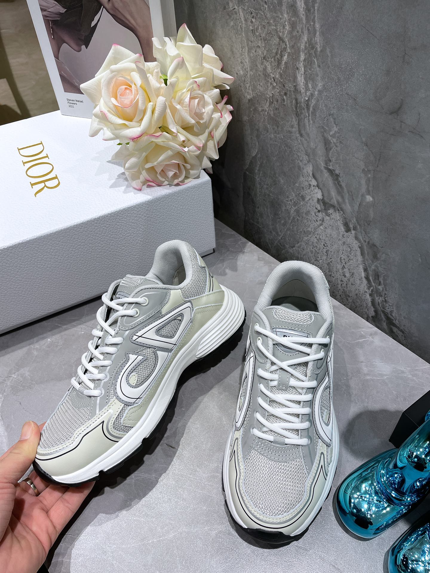 Dior B30 Dad Sneakers Gray