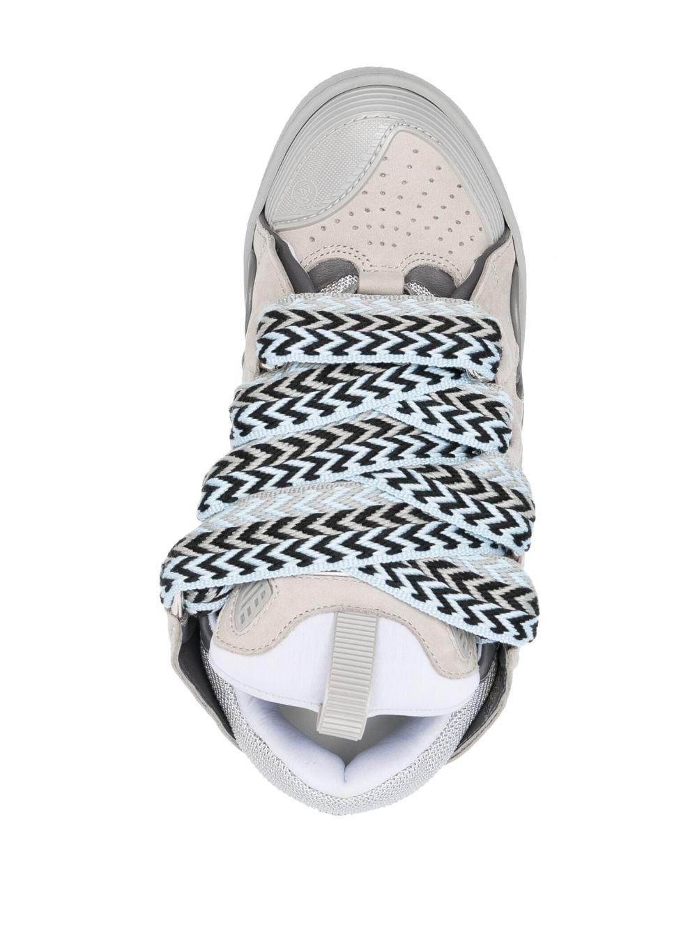 Lanvin LEATHER CURB SNEAKERS