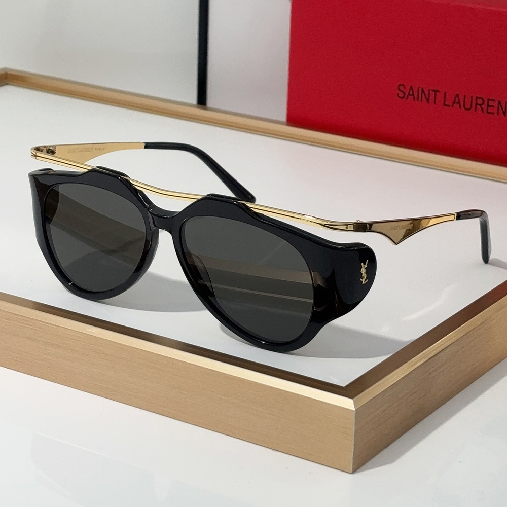 Saint Laurent YSL Eye Protection Light-proof Sunglasses