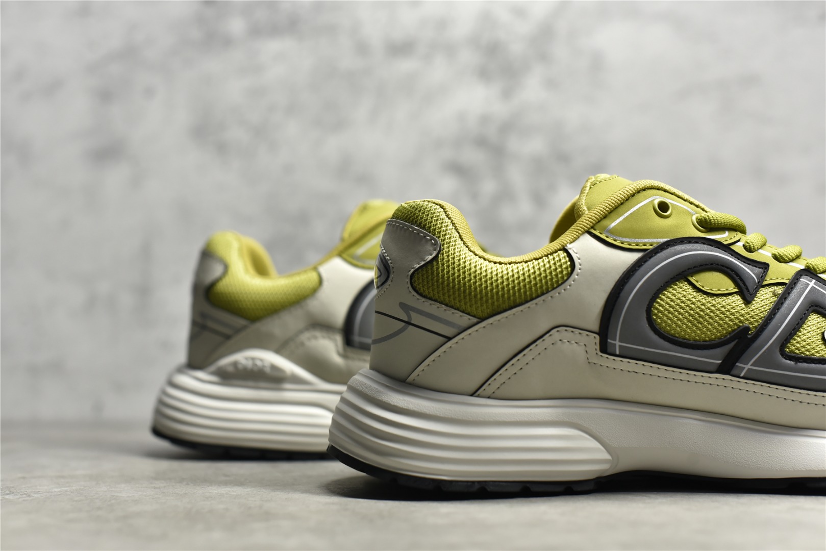 Dior B30 Dad Sneakers Green Gray