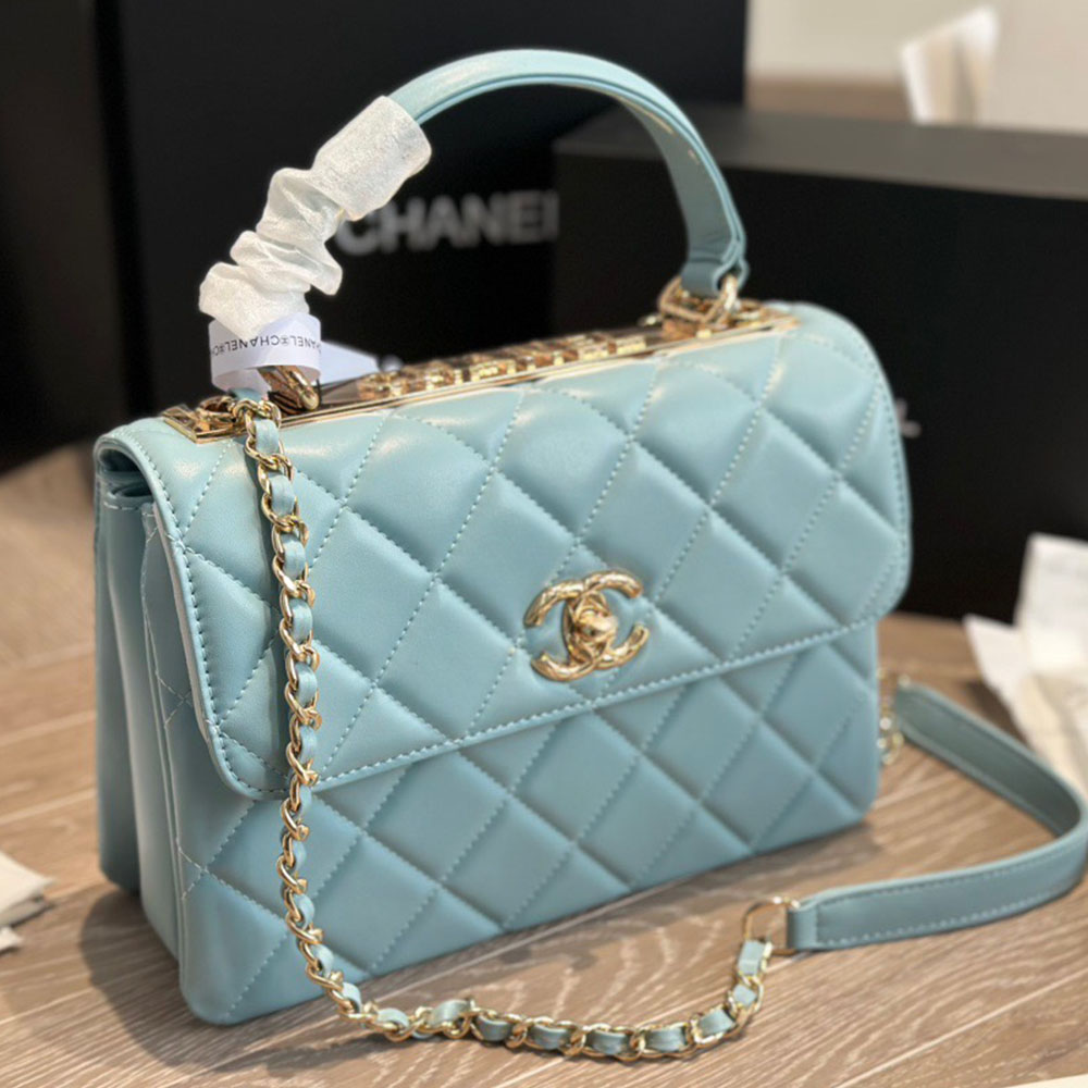 Chanel   Trendy CC Relief Handle Bag