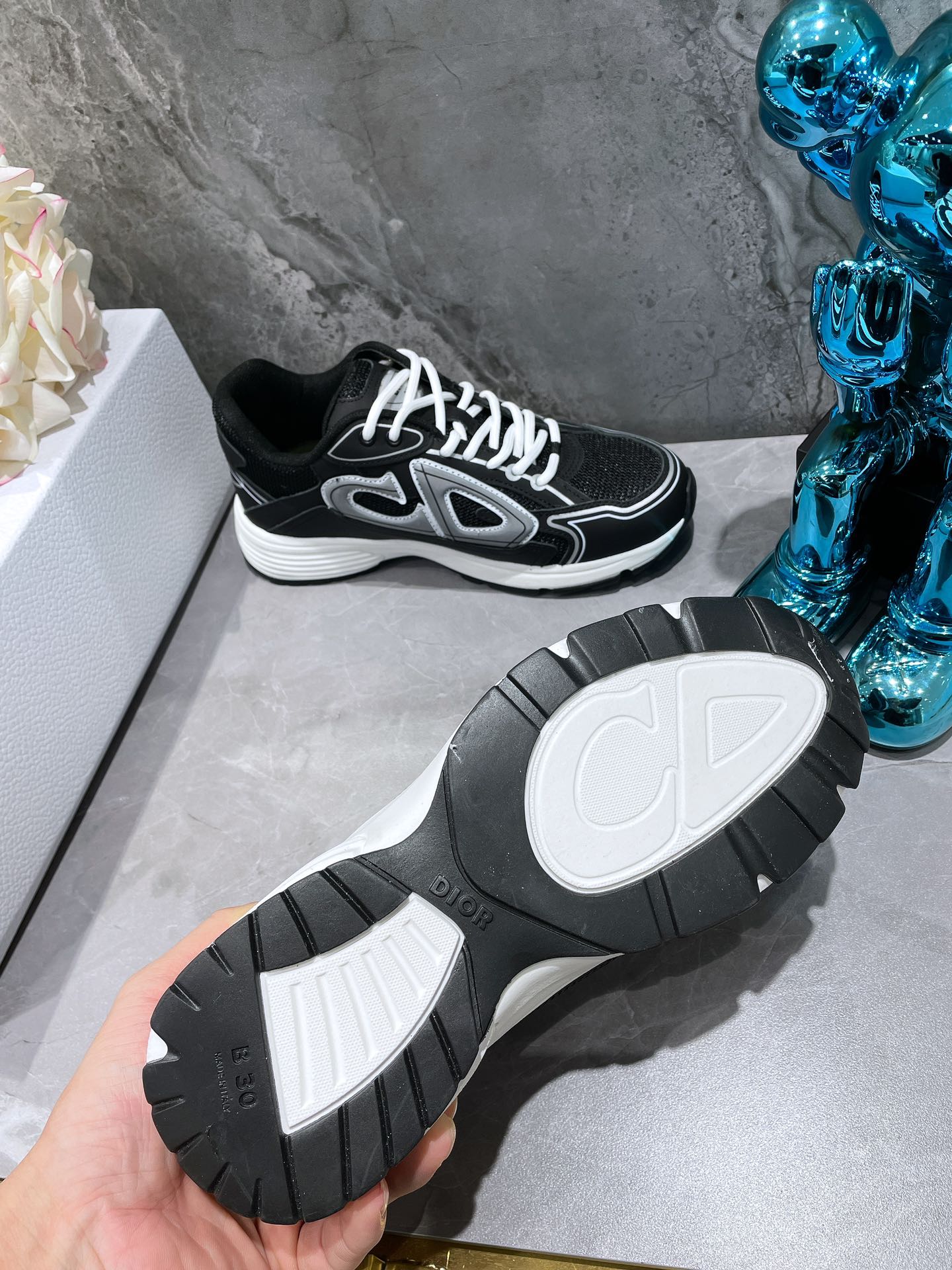 Dior B30 Dad Sneakers Black