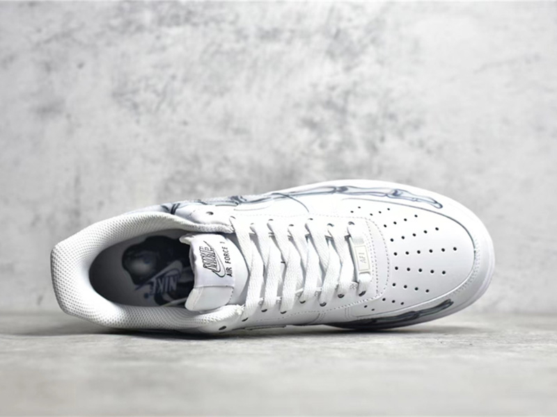 Nike Air Force 1 LowSkeleton Halloween (2018) BQ7541-100