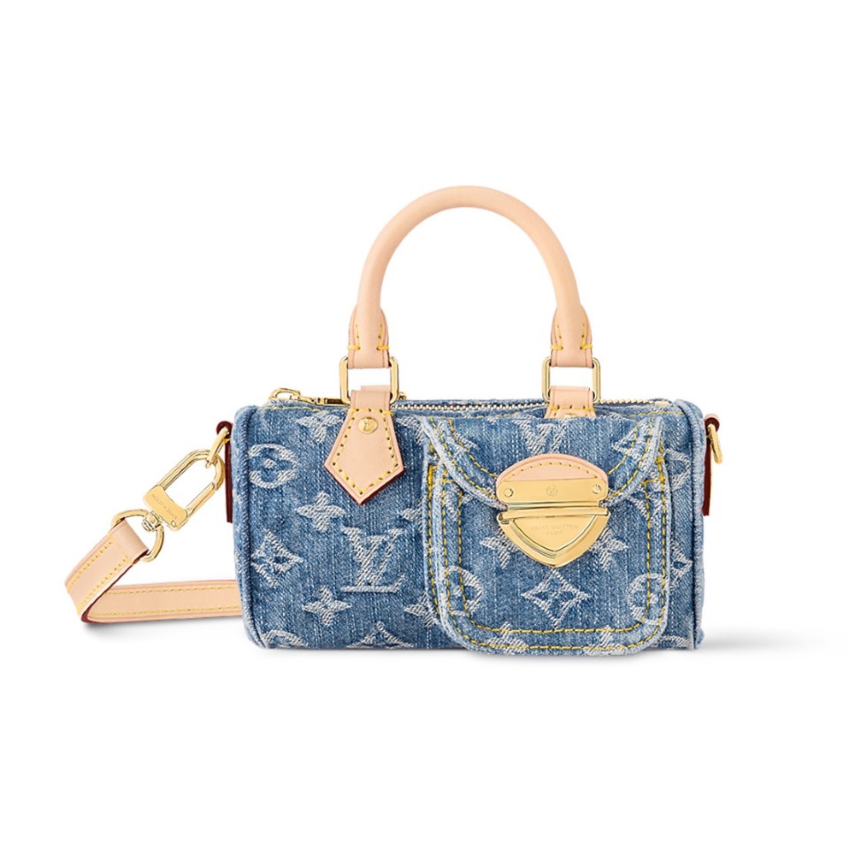 Louis Vuitton LV Nano Speedy  Hand Crossbody Bag  M82950