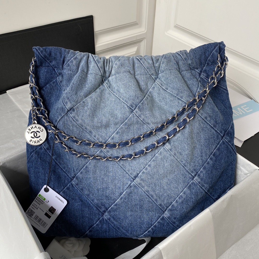 Chanel 22bag Old Denim