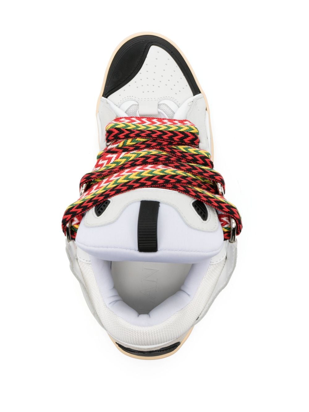 Lanvin LEATHER CURB SNEAKERS