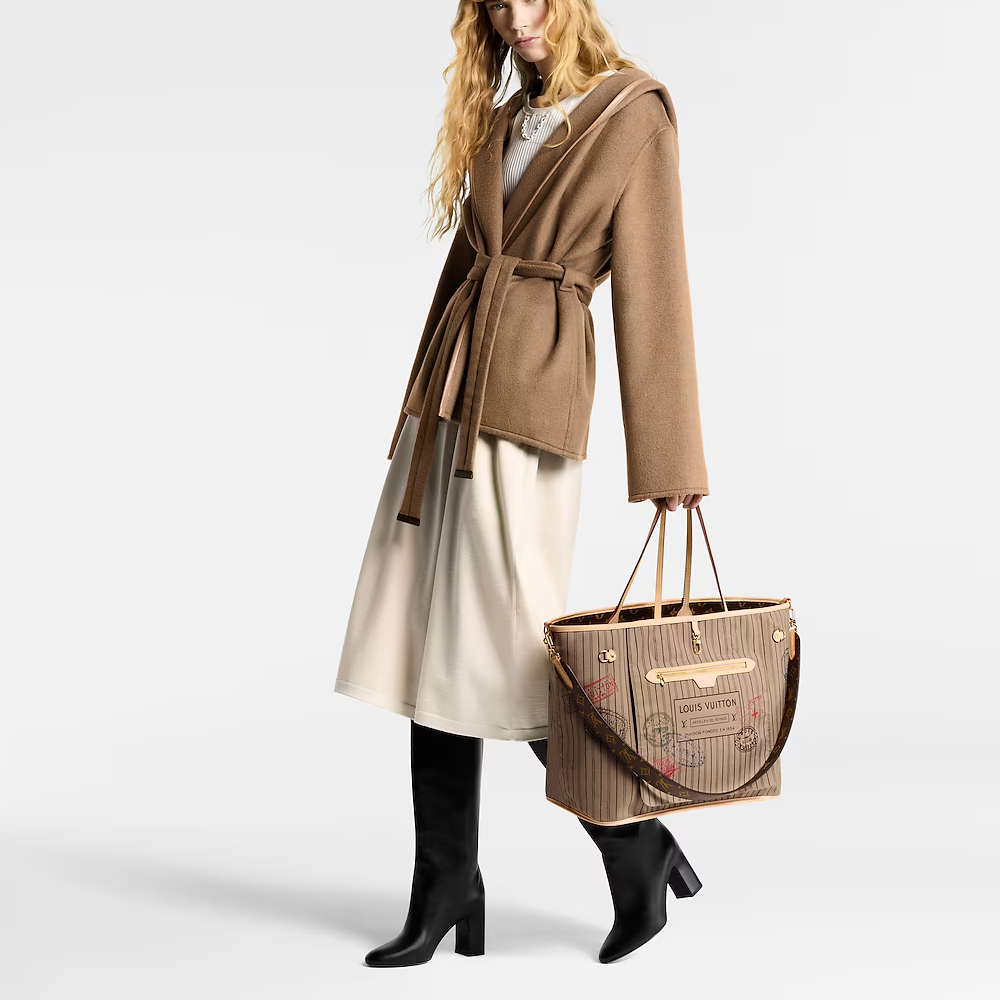 Louis Vuitton Neverfull Bandoulière Inside Out