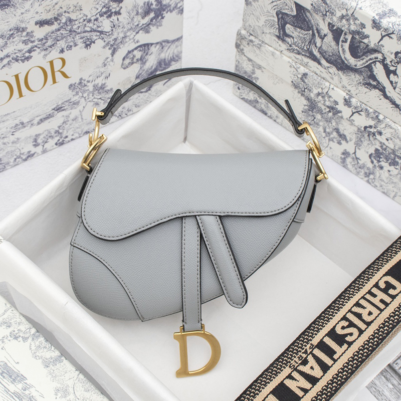 Dior Womens Bags Shoulder Bags MINI SADDLE BAG