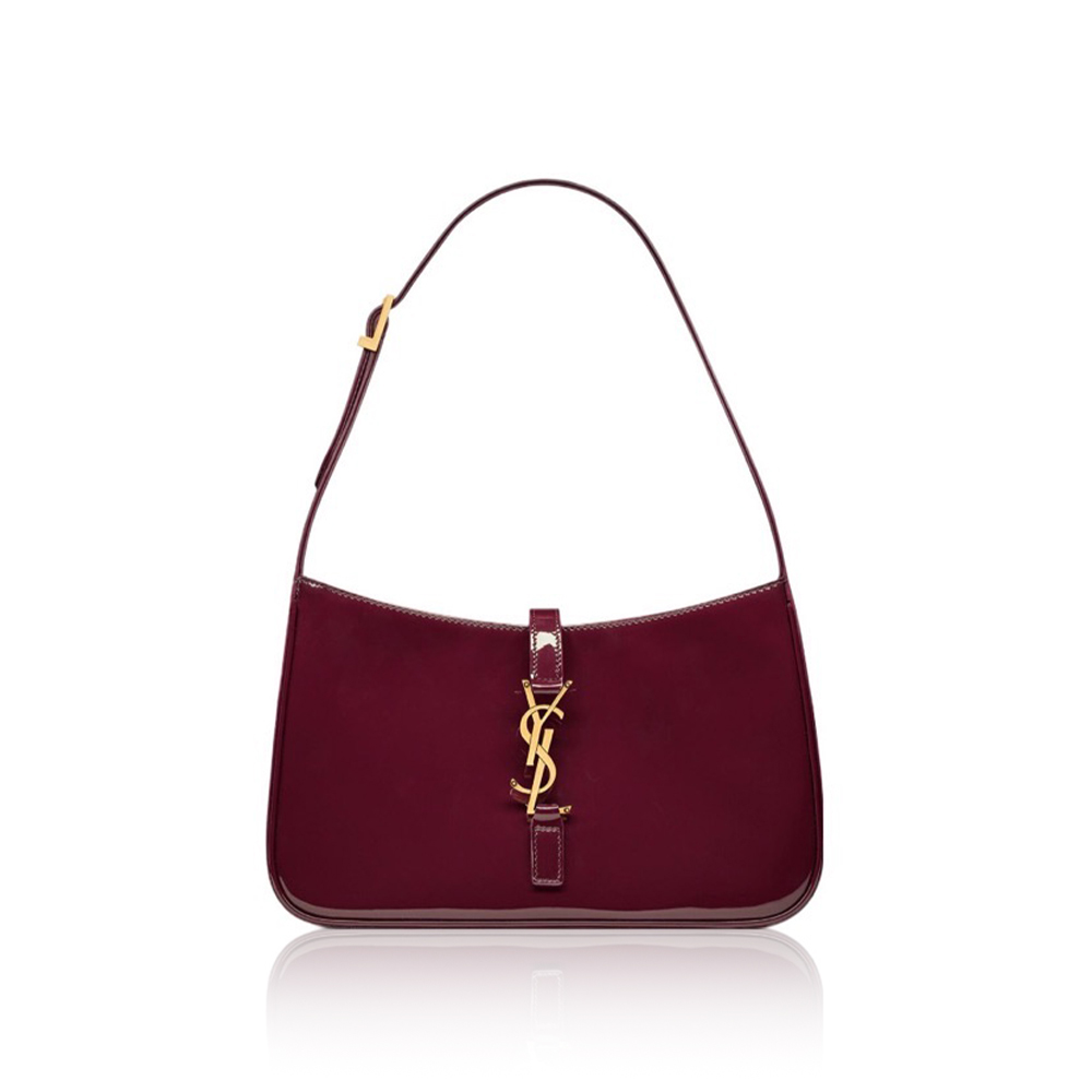 Saint Laurent YSL Patent Leather HoBo Bag