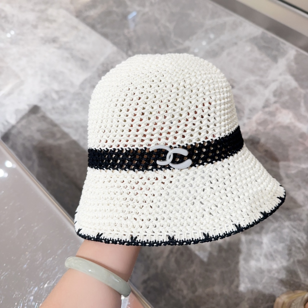 Chanel Wear a Fisherman's Hat  Sunhat