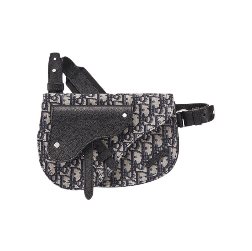 DIOR Saddle  Embroidery Crossbody Bag