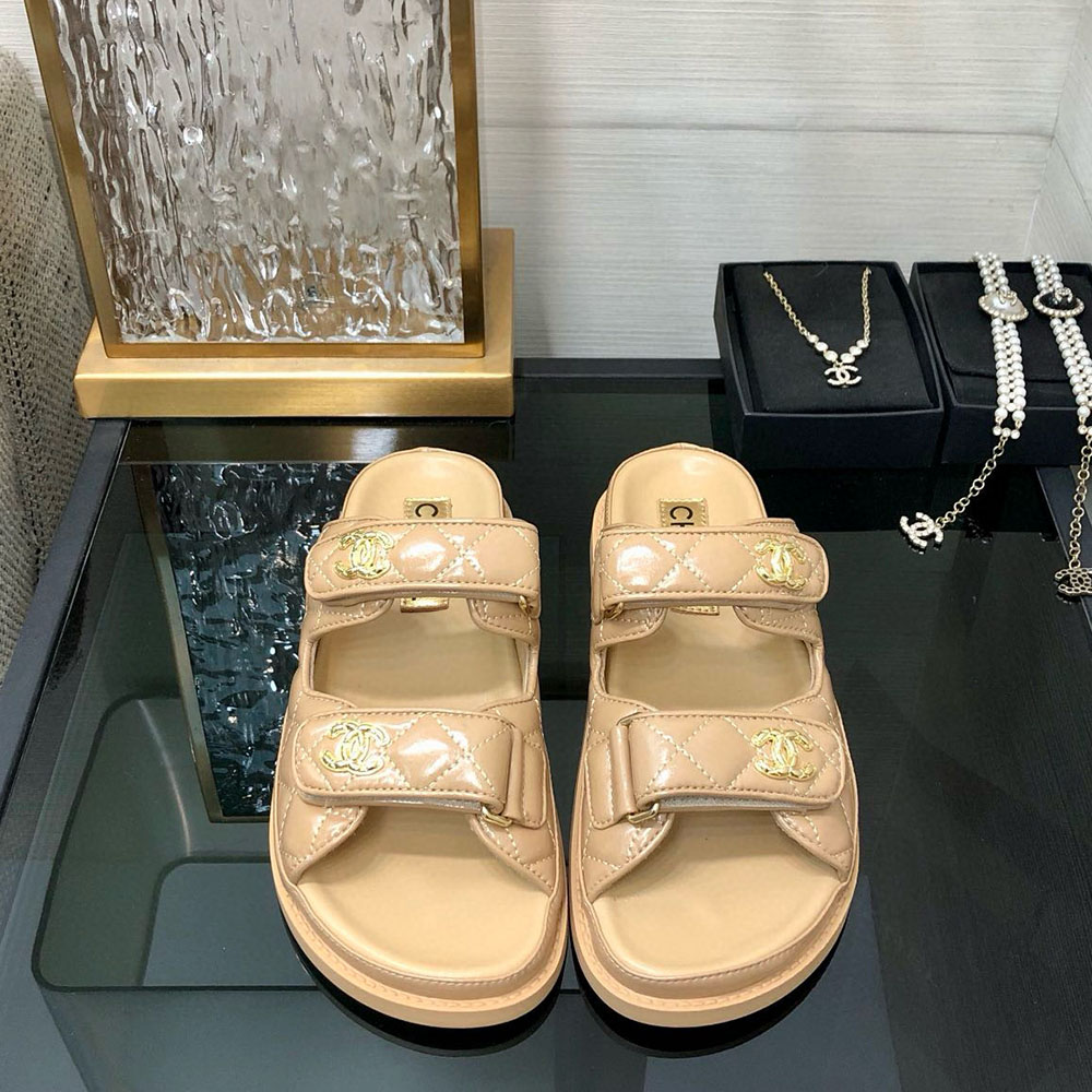 Chanel Fashionable Half Slippers Sandals Slide