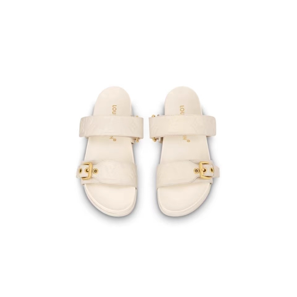 Louis Vuitton LV Bom Dia Fashion Flip-flops Slide Sandal