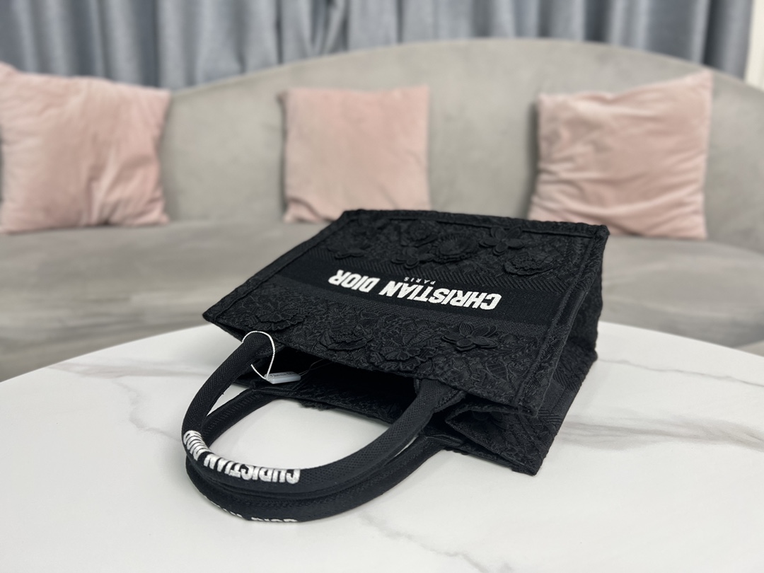 Dior Book Tote Small D-Lace Macrame M1286ZEAX_M911