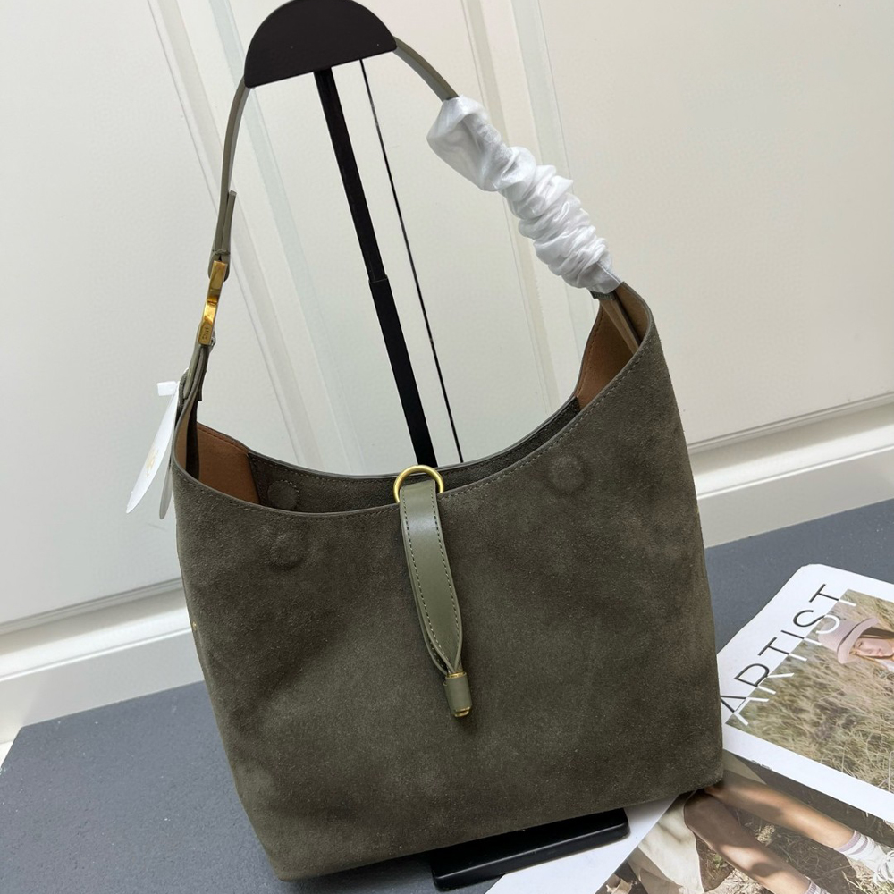 Chloe Marcie Suede Leather Bag