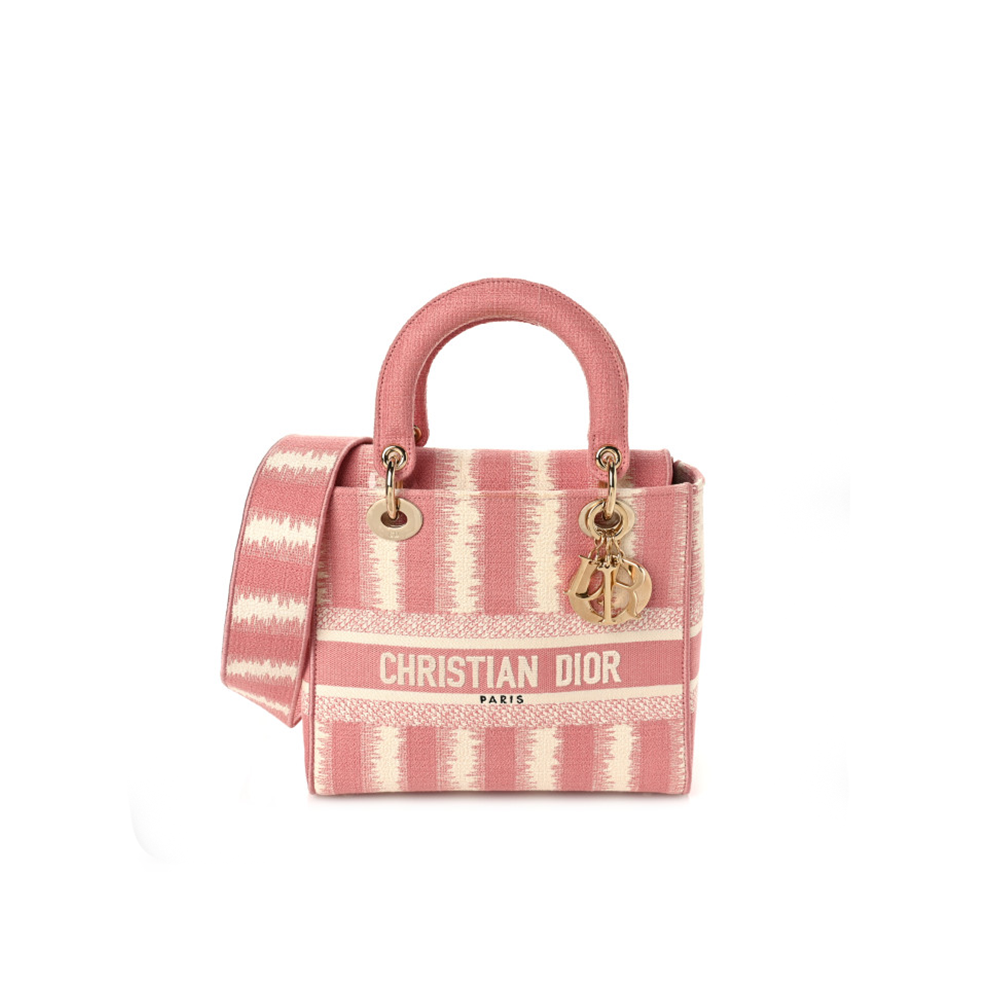 Dior Medium Lady D-Lite Bag 'Lite Pink'