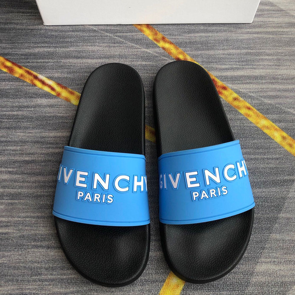 Givenchy Rubber Logo flip-flops Slide Sandal