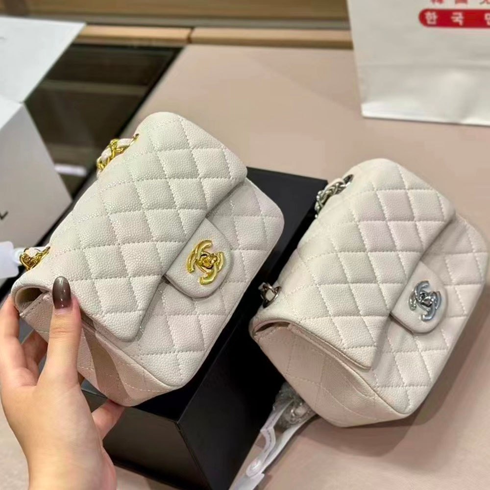 Chanel CF Bag Caviar 17CM
