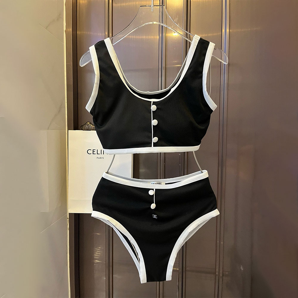 Chanel Two-piece Swimsuit Swimwear