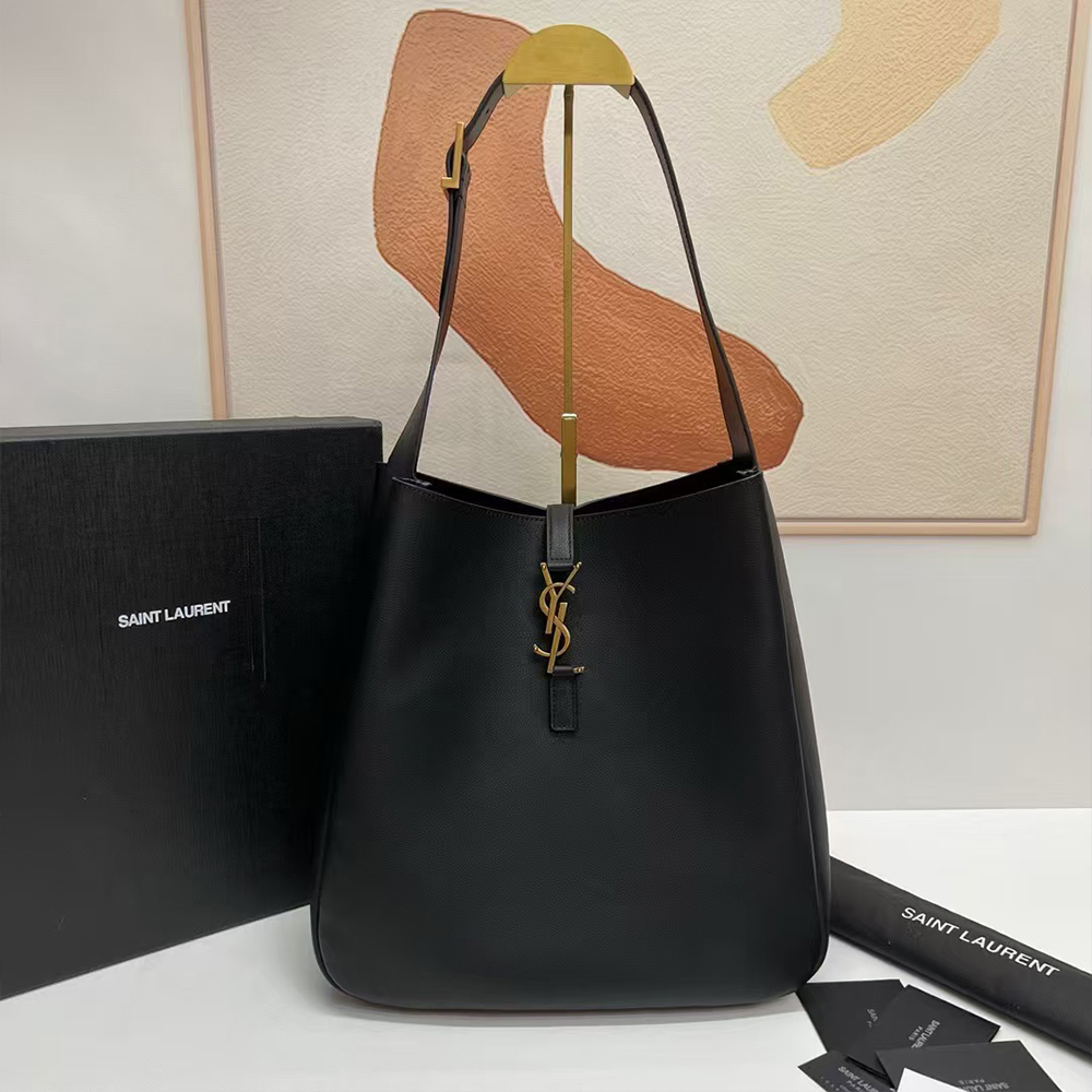 SAINT LAURENT YSL Le 5 à 7 Leather Shoulder Bag
