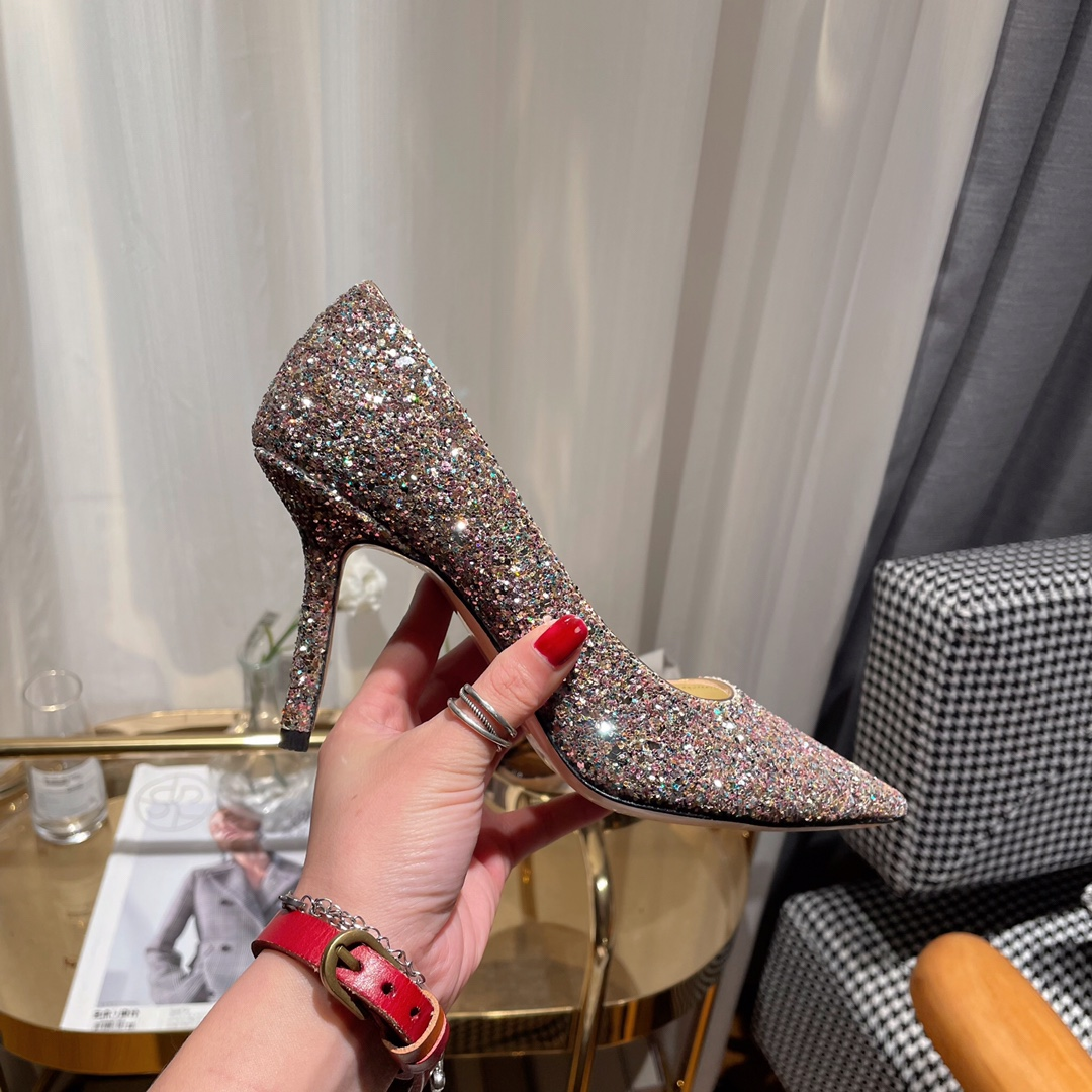 Jimmy Choo Love Flat cusp  Slide Sandal