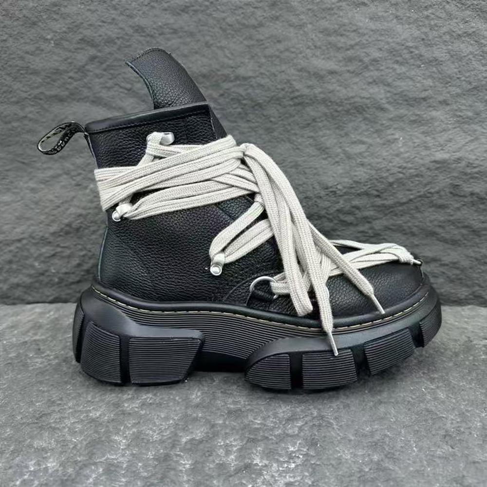 DR. MARTENS X RICK OWENS 1460 DMXL MEGALACE BOOT