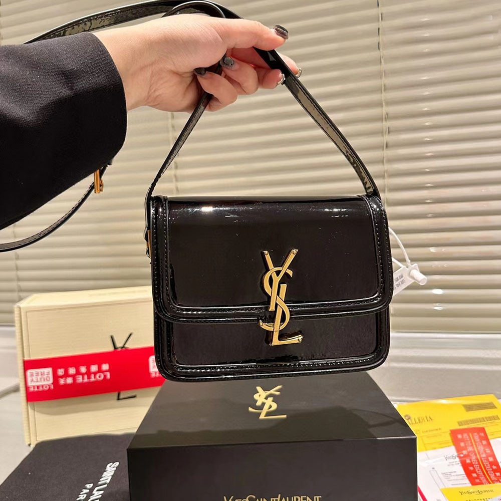 Saint Laurent YSL SOFLERINO Box Glossy Bag