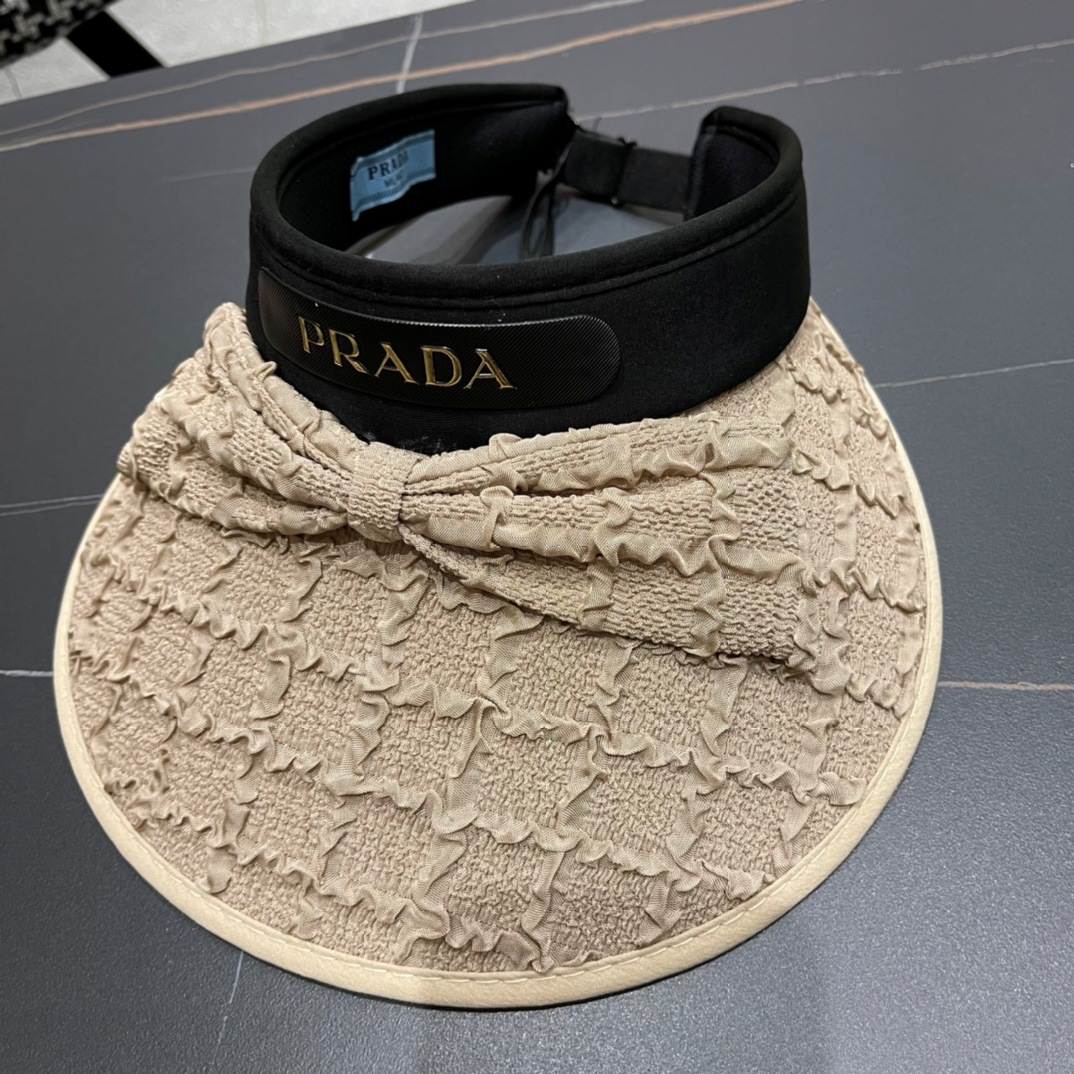 Prada Small Fragrance Sunscreen Hat Sunhat