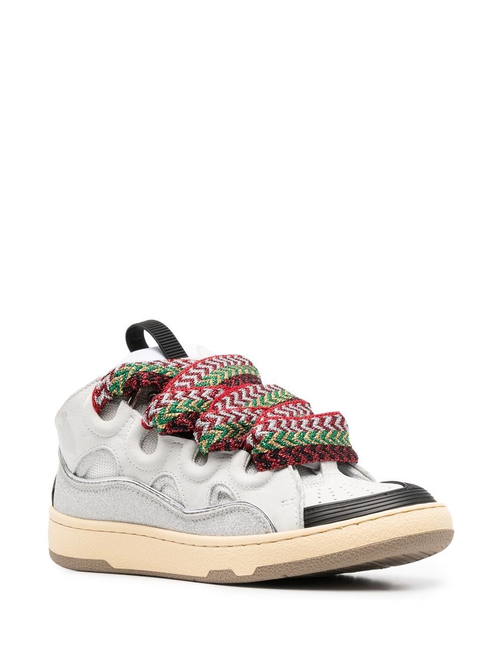 Lanvin LEATHER CURB SNEAKERS