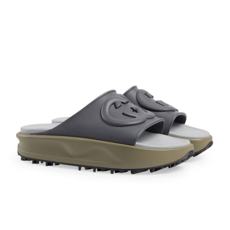 Gucci Interlocking G Slide Sandals 692845