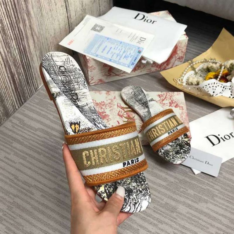 Dior Dway Slide Slipper Sandals