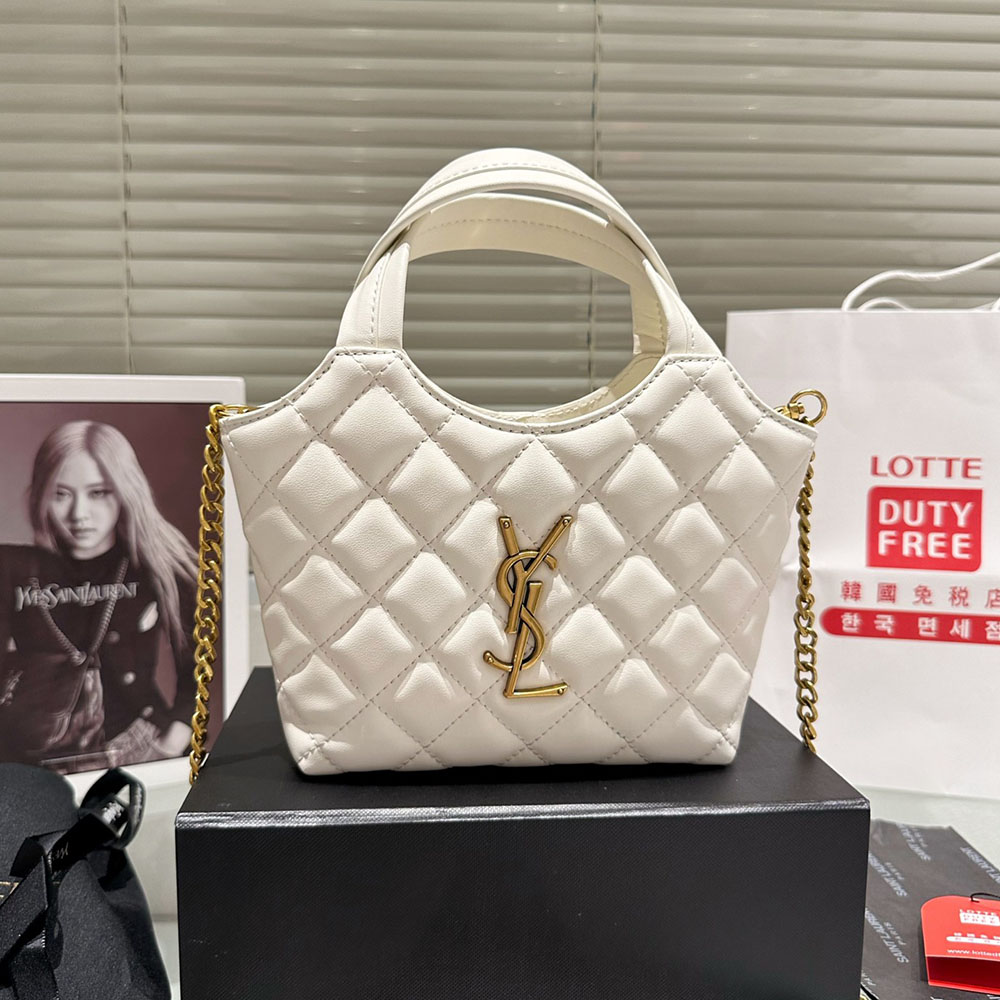 SAINT LAURENT YSL Loulou Medium 32- quilted leather