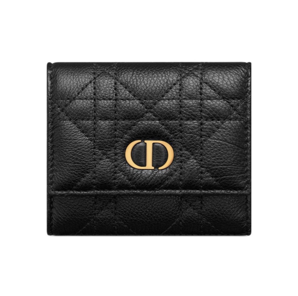 Dior Button Wallet