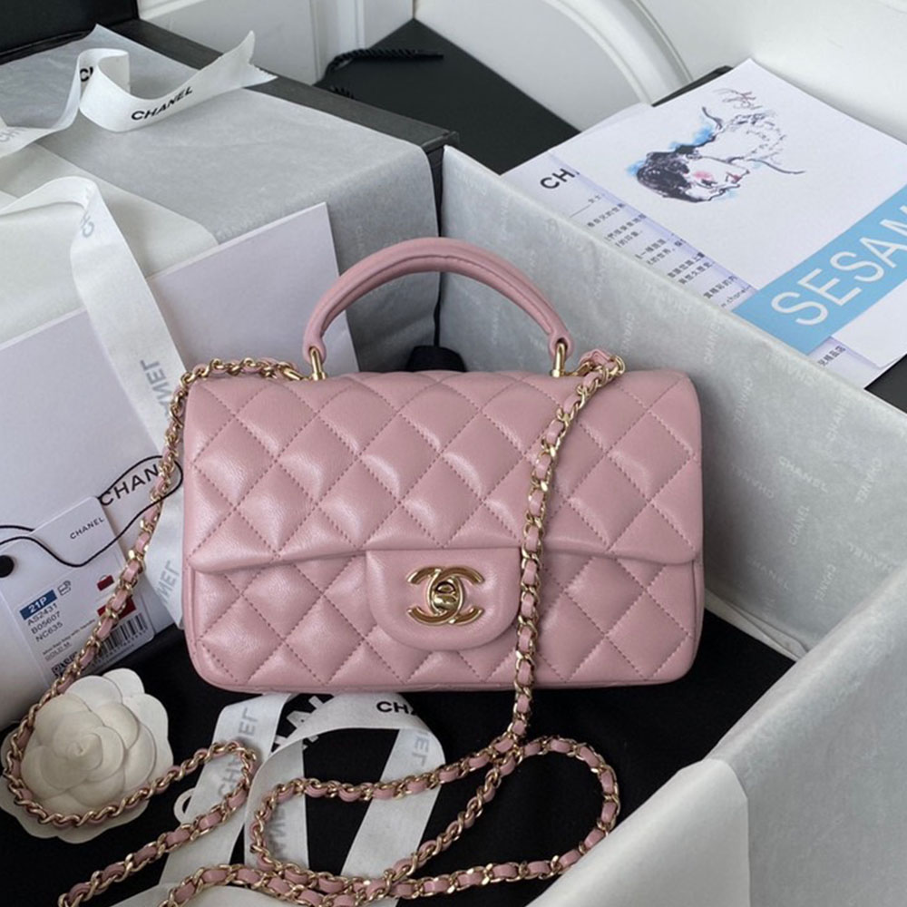 Chanle   Mini Top Handle CF