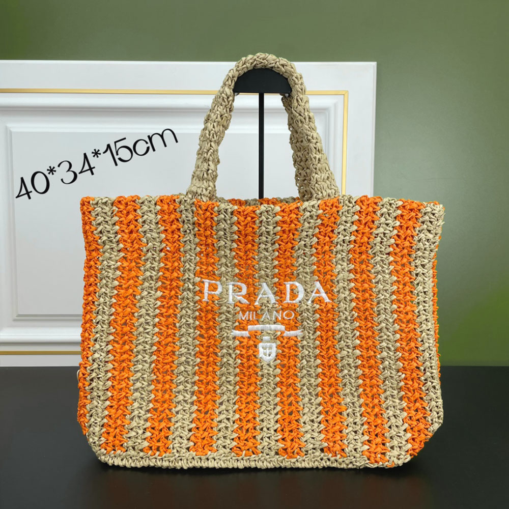 PRADA Crochet tote bag