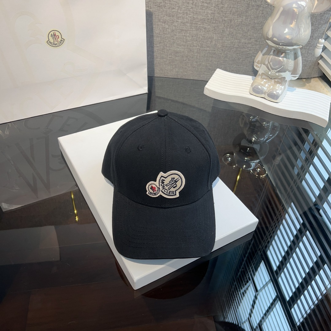 Moncler Double Logo Baseball Cap  Sunhat