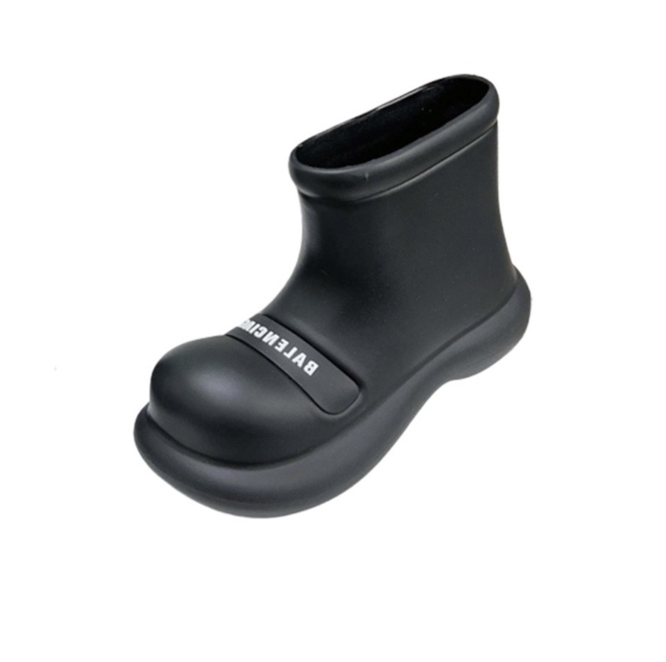 Balenciaga round Toe Rain Boots Slide Sandal
