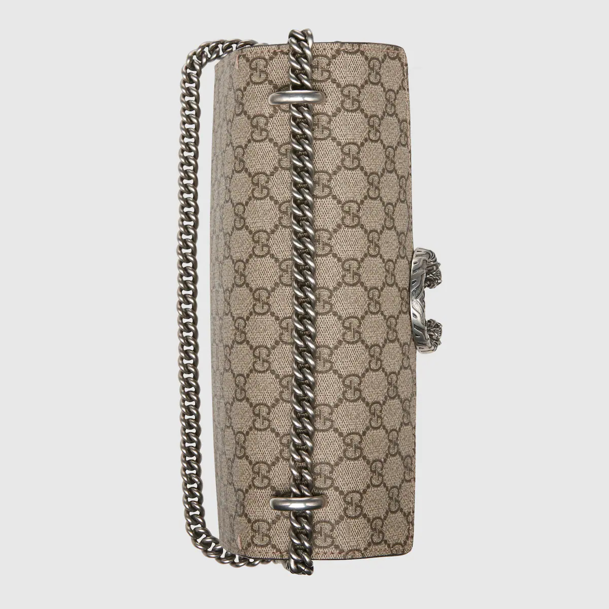 Gucci DIONYSUS GG Supreme Small Shoulder Bag With Beige