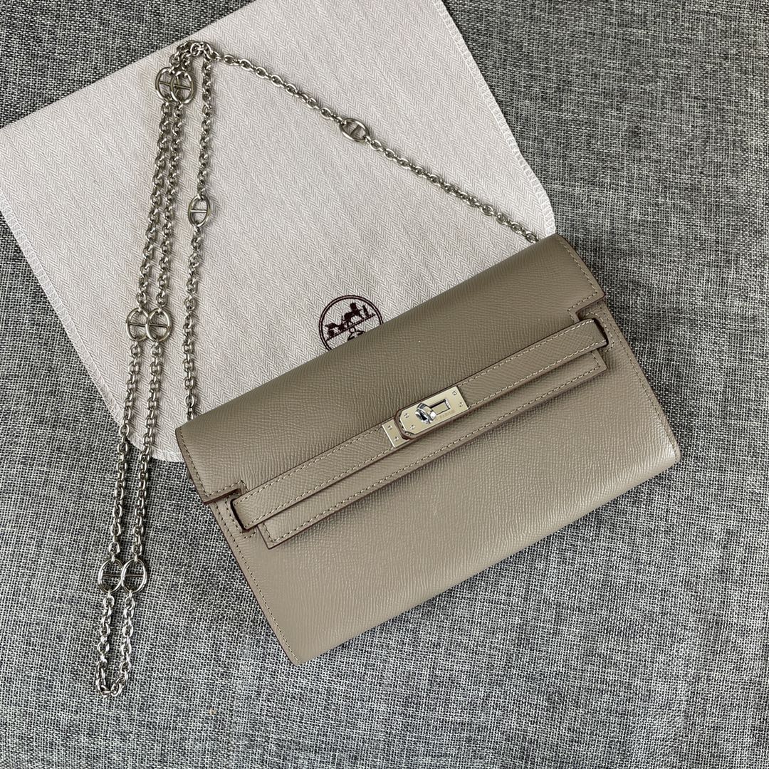 Hermes Kelly Chain Purse Bag