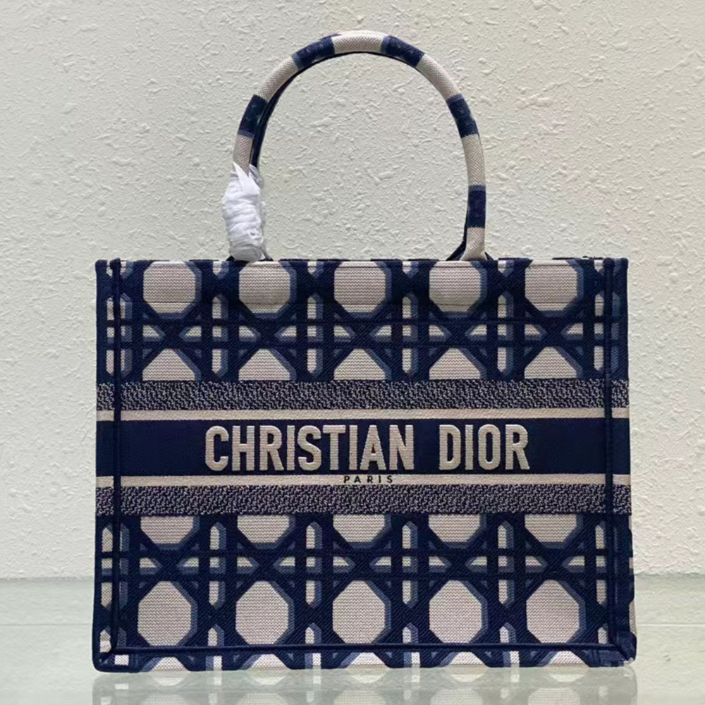 Dior Book Tote D-Lace Macrame